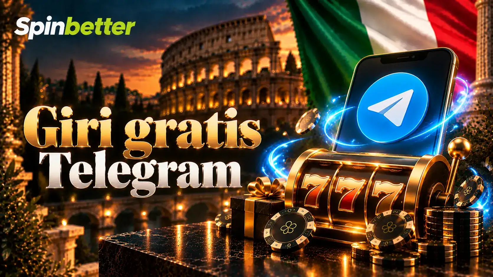 Giri gratis dal canale Telegram