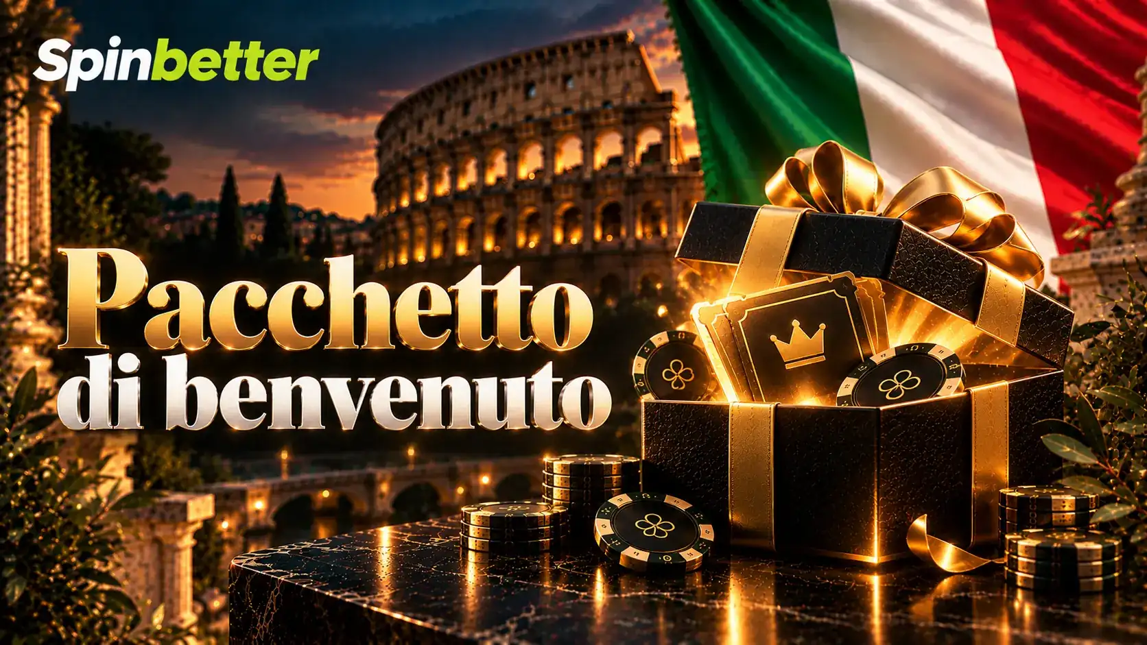 Pacchetto di benvenuto del casinò